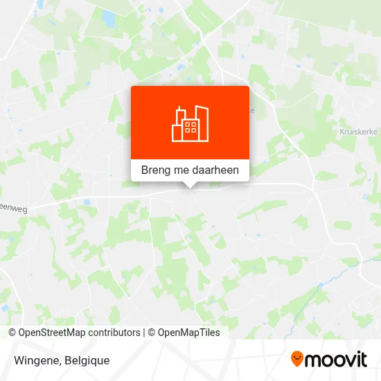 Wingene kaart
