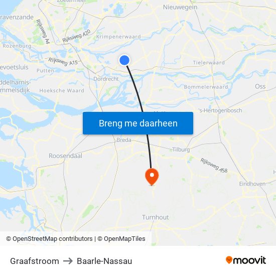 Graafstroom to Baarle-Nassau map