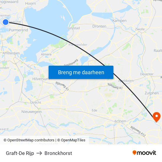 Graft-De Rijp to Bronckhorst map