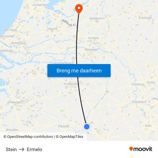 Stein to Ermelo map