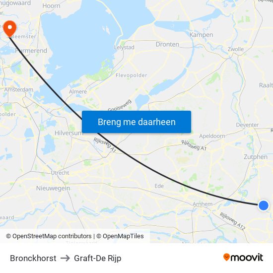 Bronckhorst to Graft-De Rijp map