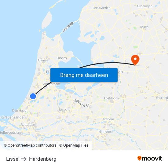 Lisse to Hardenberg map