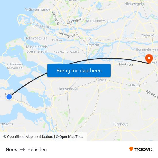 Goes to Heusden map