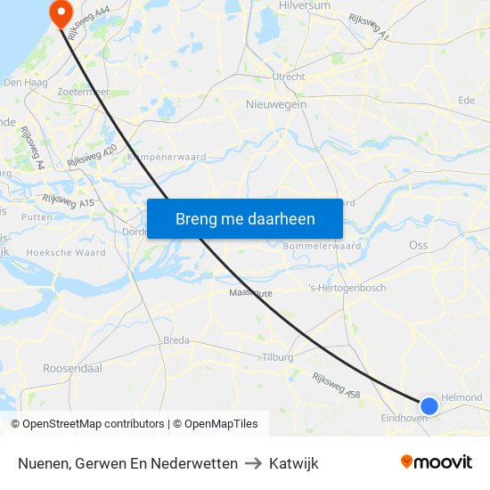 Nuenen, Gerwen En Nederwetten to Katwijk map