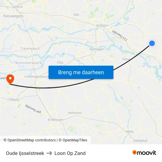 Oude Ijsselstreek to Loon Op Zand map