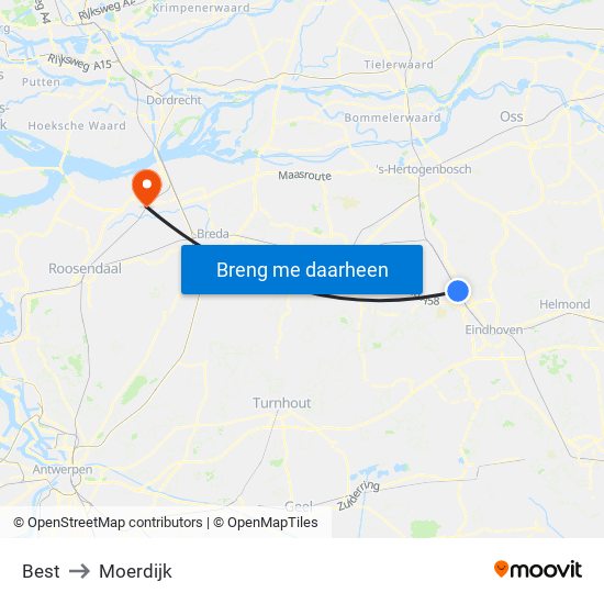 Best to Moerdijk map