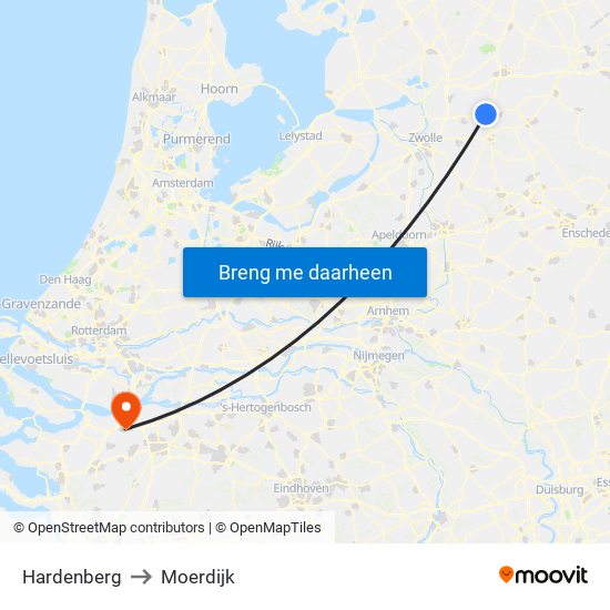 Hardenberg to Moerdijk map