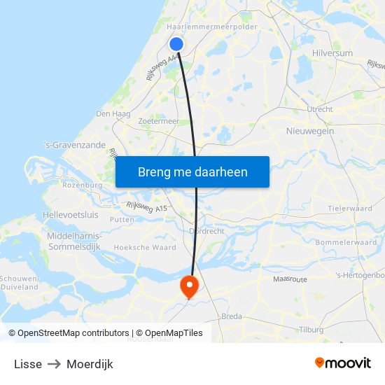 Lisse to Moerdijk map