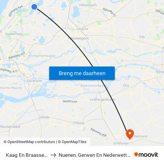 Kaag En Braassem to Nuenen, Gerwen En Nederwetten map