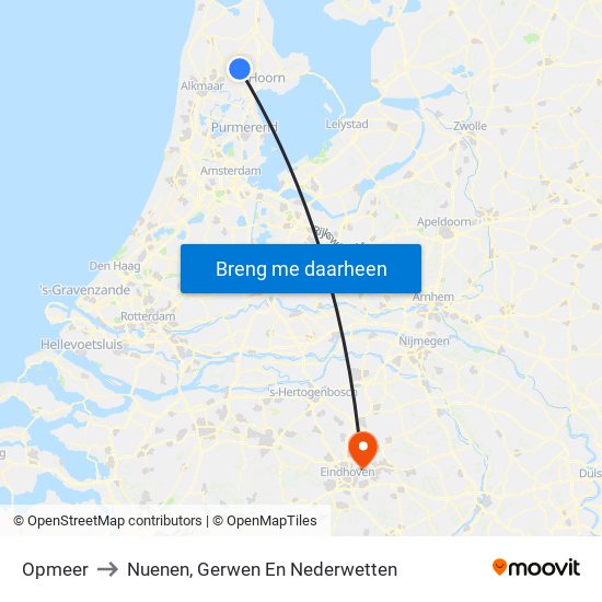 Opmeer to Nuenen, Gerwen En Nederwetten map