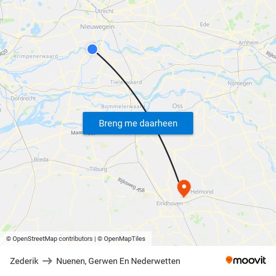 Zederik to Nuenen, Gerwen En Nederwetten map