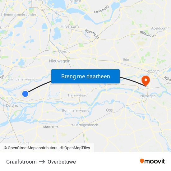 Graafstroom to Overbetuwe map