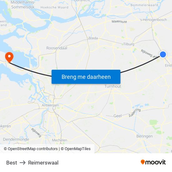 Best to Reimerswaal map