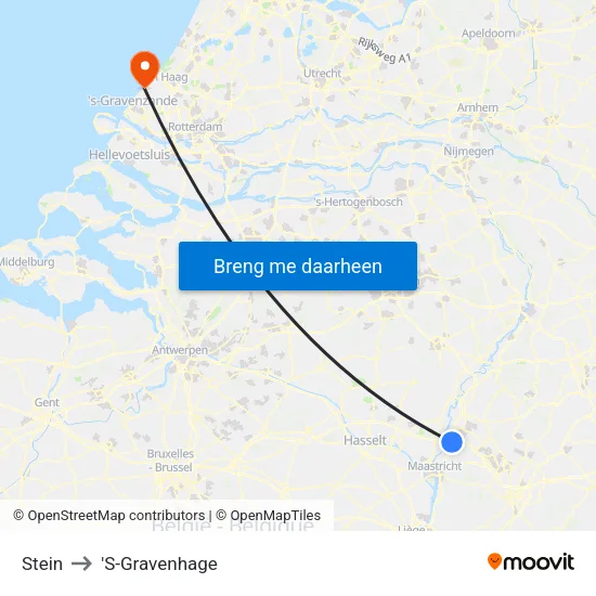 Stein to 'S-Gravenhage map