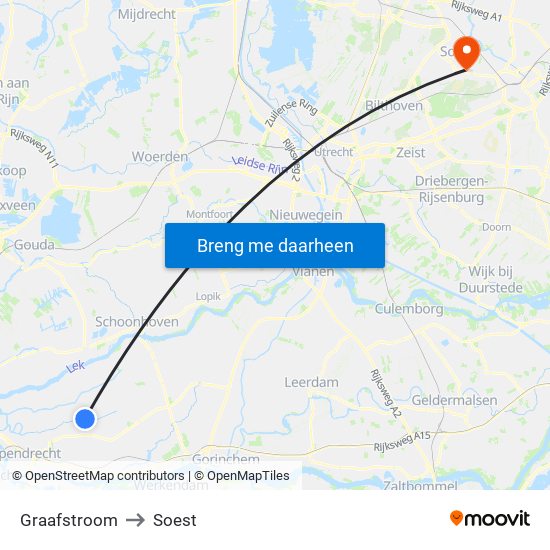 Graafstroom to Soest map
