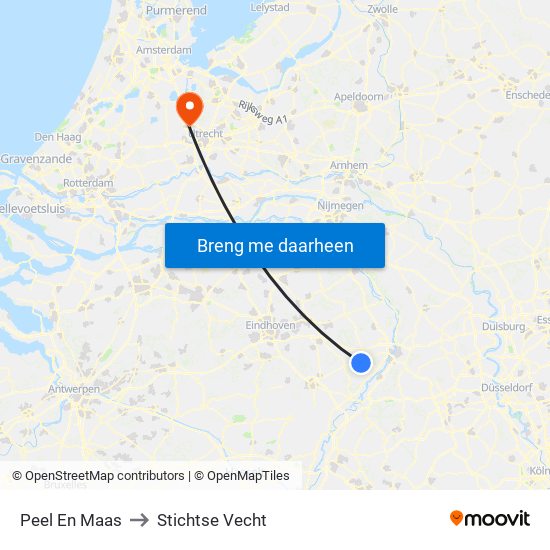 Peel En Maas to Stichtse Vecht map