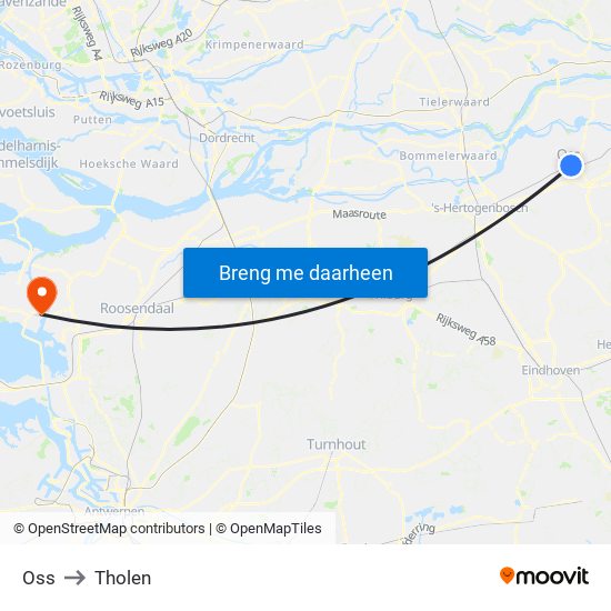 Oss to Tholen map