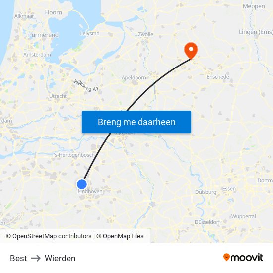 Best to Wierden map