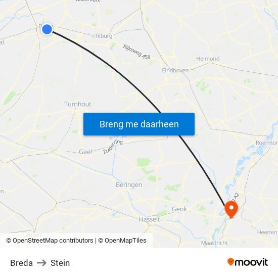 Breda to Stein map