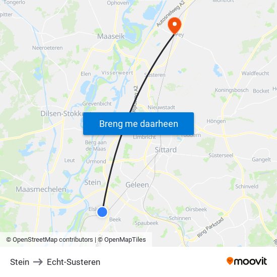 Stein to Echt-Susteren map