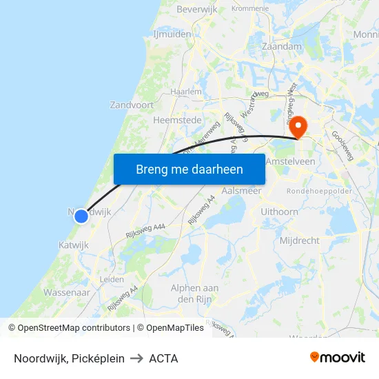 Noordwijk, Picképlein to ACTA map