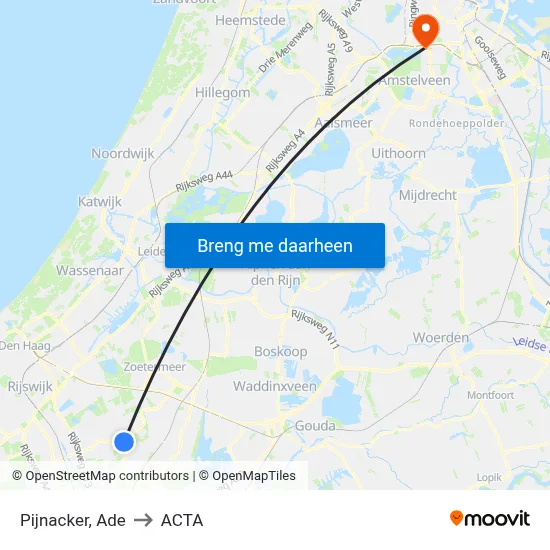 Pijnacker, Ade to ACTA map