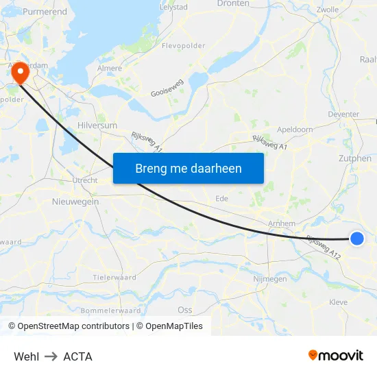 Wehl to ACTA map