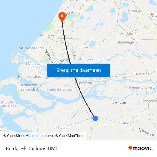 Breda to Curium-LUMC map