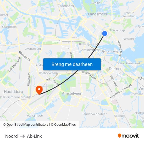 Noord to Ab-Link map