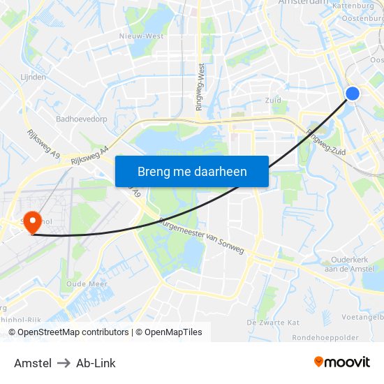 Amstel to Ab-Link map