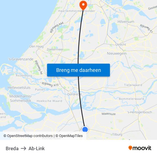 Breda to Ab-Link map