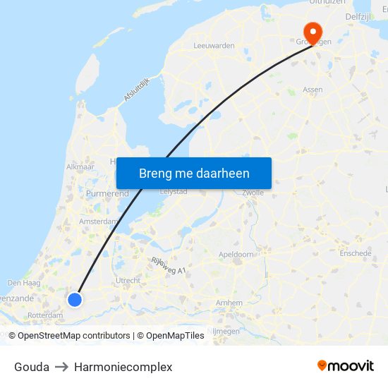 Gouda to Harmoniecomplex map