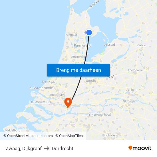 Zwaag, Dijkgraaf to Dordrecht map