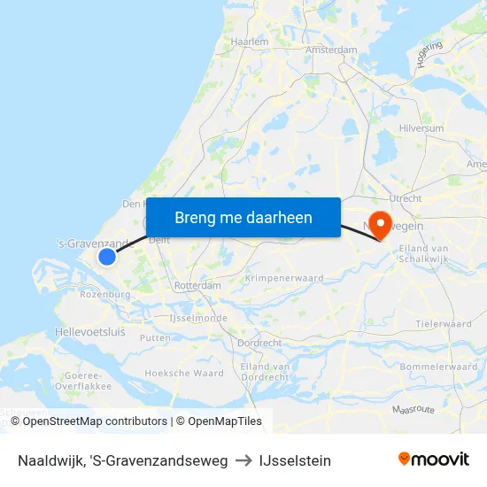 Naaldwijk, 'S-Gravenzandseweg to IJsselstein map