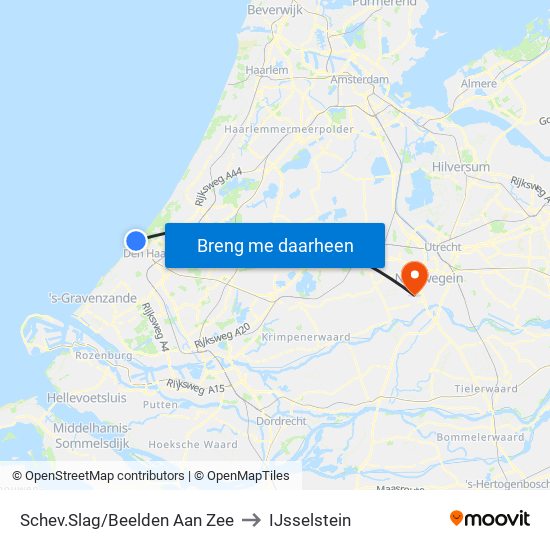 Schev.Slag/Beelden Aan Zee to IJsselstein map