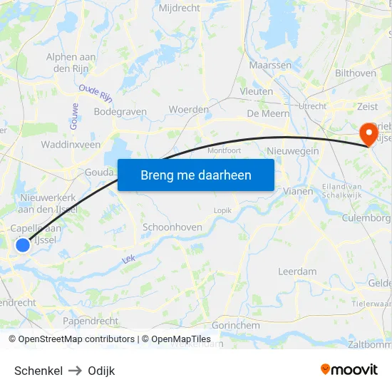 Schenkel to Odijk map