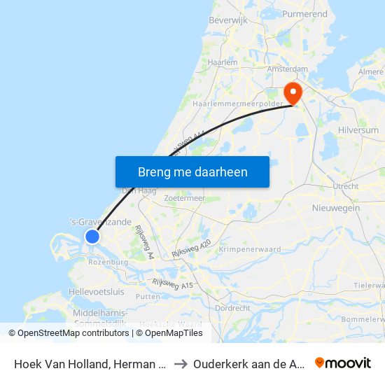 Hoek Van Holland, Herman Visser to Ouderkerk aan de Amstel map