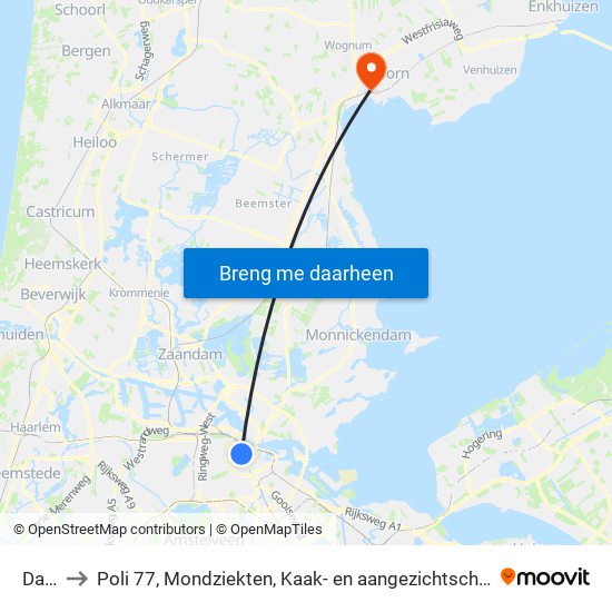 Dam to Poli 77, Mondziekten, Kaak- en aangezichtschirurgie map