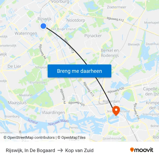Rijswijk, In De Bogaard to Kop van Zuid map