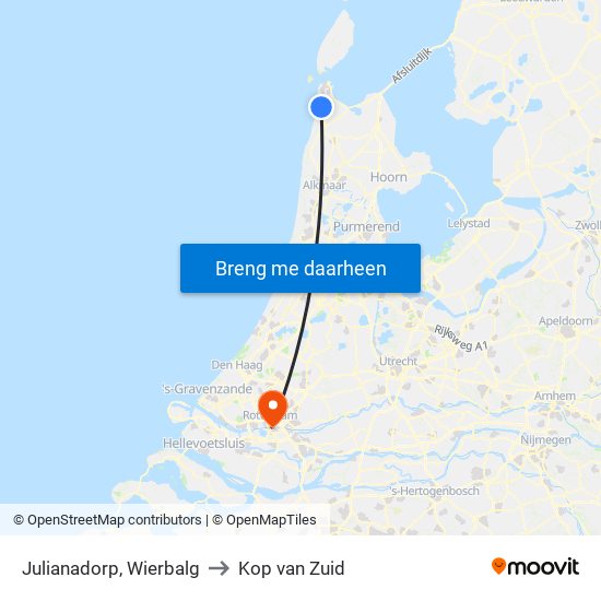 Julianadorp, Wierbalg to Kop van Zuid map