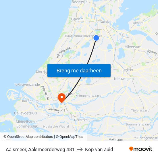 Aalsmeer, Aalsmeerderweg 481 to Kop van Zuid map