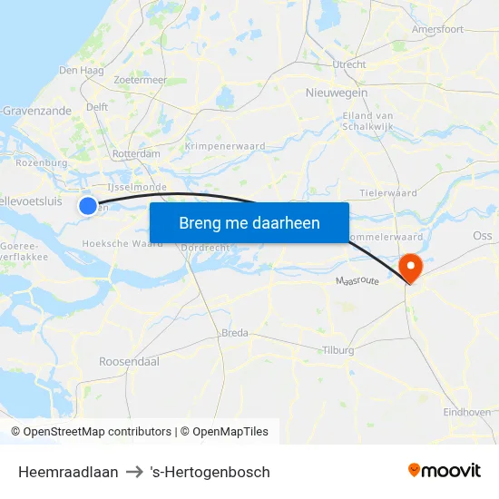 Heemraadlaan to 's-Hertogenbosch map
