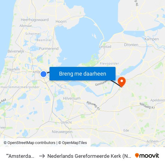 ""Amsterdam"" to Nederlands Gereformeerde Kerk (Ngk) map