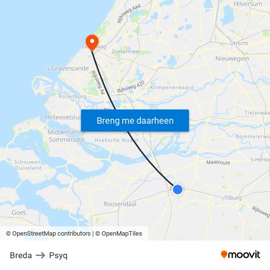 Breda to Psyq map