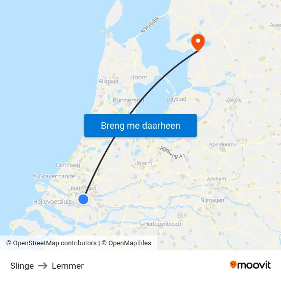 Slinge to Lemmer map