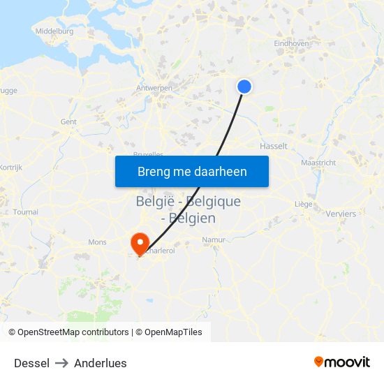 Dessel to Dessel map