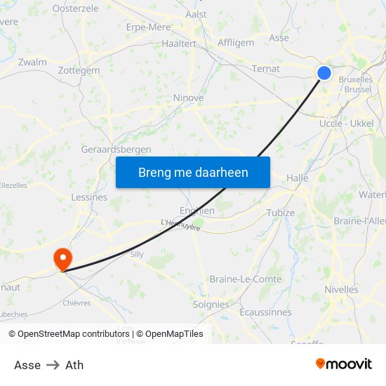 Asse to Ath map