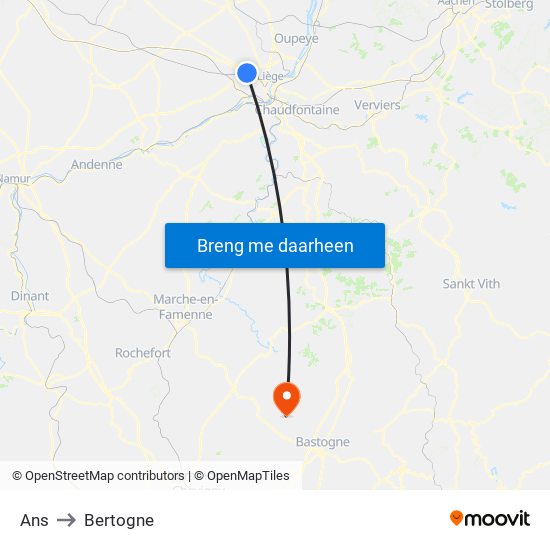 Ans to Bertogne map