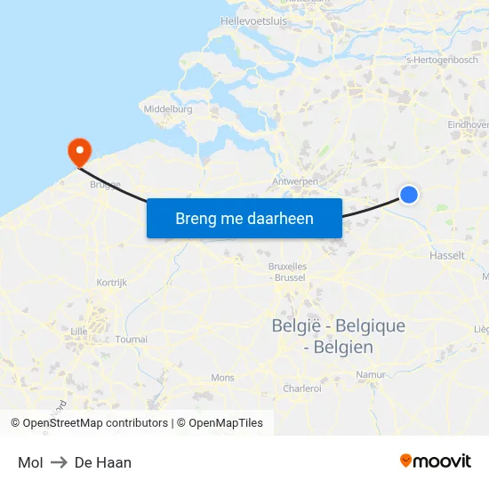 Mol to De Haan map