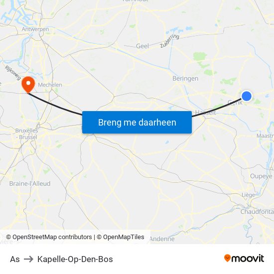 As to Kapelle-Op-Den-Bos map